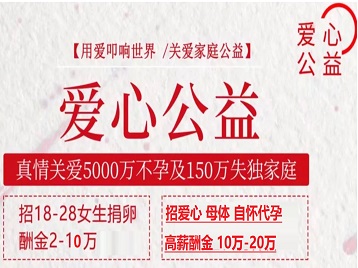 涿州捐卵助孕生子 爱心志愿者招募
